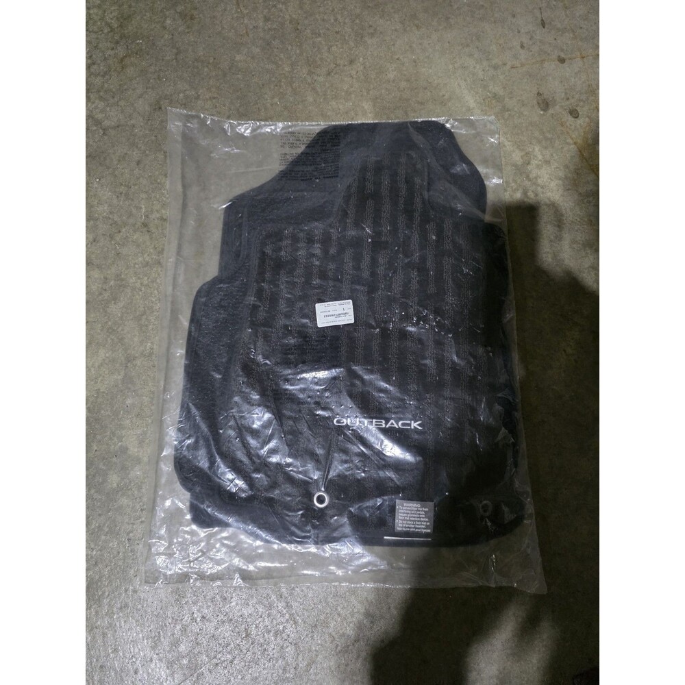New In Bag Genuine Subaru 4PC Black Carpet Mats For 2020-2025 Outback J505SAN000